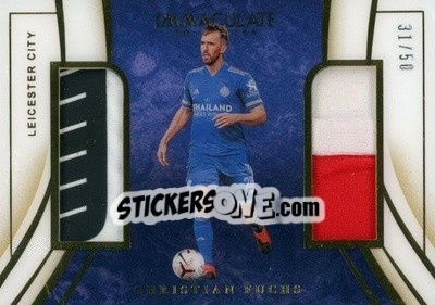Sticker Christian Fuchs - Immaculate Soccer 2020
 n. J-CF - Panini