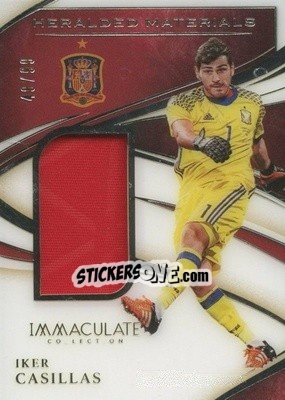 Sticker Iker Casillas - Immaculate Soccer 2020
 n. HM-IC - Panini