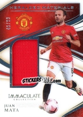Sticker Juan Mata - Immaculate Soccer 2020
 n. HM-JMA - Panini