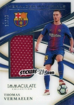 Sticker Thomas Vermaelen - Immaculate Soccer 2020
 n. HM-TV - Panini