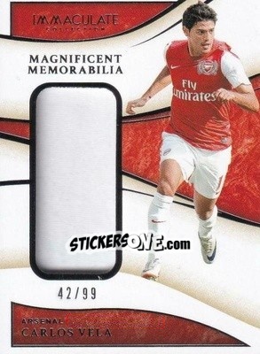 Sticker Carlos Vela - Immaculate Soccer 2020
 n. MG-CVE - Panini