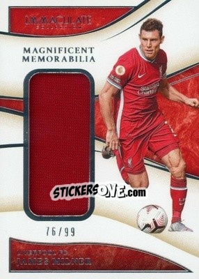 Sticker James Milner - Immaculate Soccer 2020
 n. MG-GMI - Panini