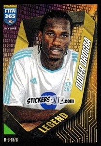 Sticker Didier Drogba (Olympique de Marseille)