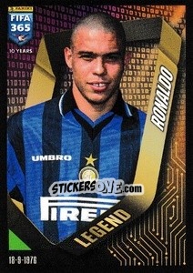 Sticker Ronaldo (Internazionale Milano) - FIFA 365 2025
 n. 18 - Panini