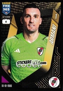 Sticker Franco Armani - FIFA 365 2025
 n. 24 - Panini