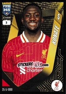 Sticker Ibrahima Konaté - FIFA 365 2025
 n. 79 - Panini