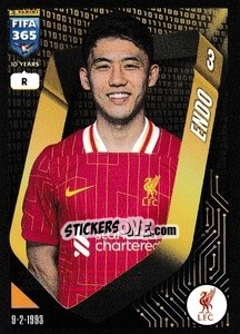 Sticker Wataru Endo - FIFA 365 2025
 n. 87 - Panini