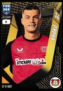 Sticker Granit Xhaka - FIFA 365 2025
 n. 177 - Panini