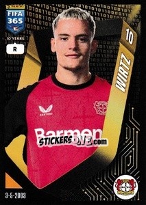 Sticker Florian Wirtz - FIFA 365 2025
 n. 182 - Panini
