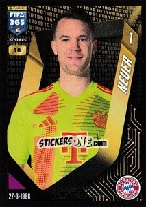 Sticker Manuel Neuer - FIFA 365 2025
 n. 186 - Panini