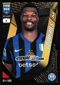Sticker Denzel Dumfries - FIFA 365 2025
 n. 231 - Panini