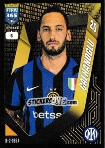 Sticker Hakan Çalhanoğl - FIFA 365 2025
 n. 232 - Panini