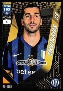 Sticker Henrikh Mkhitaryan - FIFA 365 2025
 n. 235 - Panini