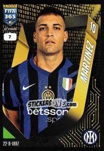 Sticker Lautaro Martínez - FIFA 365 2025
 n. 239 - Panini