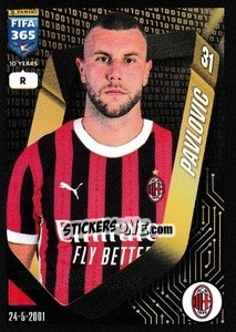 Sticker Strahinja Pavlović - FIFA 365 2025
 n. 260 - Panini
