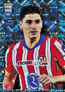 Sticker Julián Alvarez - FIFA 365 2025
 n. 336 - Panini