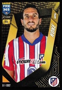 Sticker Koke - FIFA 365 2025
 n. 341 - Panini