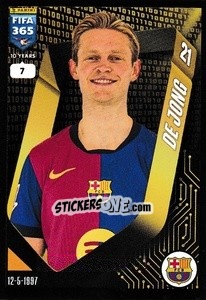 Sticker Frenkie de Jong - FIFA 365 2025
 n. 358 - Panini