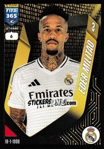 Sticker Éder Militão - FIFA 365 2025
 n. 369 - Panini