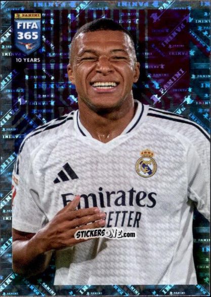 Cromo Kylian Mbappé - FIFA 365 2025
 n. 372 - Panini