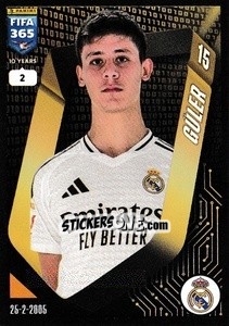 Sticker Arda Güler - FIFA 365 2025
 n. 378 - Panini