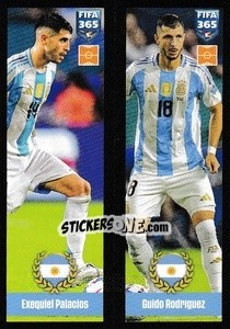 Sticker Exequiel Palacios / Guido Rodriguez - FIFA 365 2025
 n. 420 - Panini