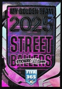 Sticker Street Ballers Logo - FIFA 365 2025
 n. BAL - Panini
