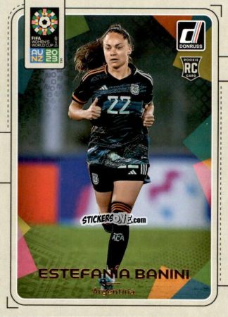 Sticker Estefania Banini - Donruss Soccer FIFA Women's World Cup 2023
 n. 2 - Panini