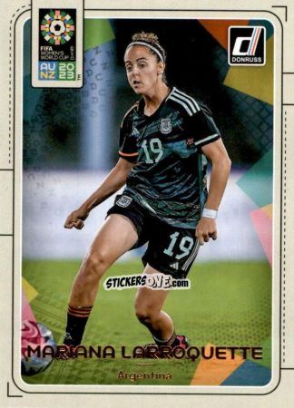 Sticker Mariana Larroquette - Donruss Soccer FIFA Women's World Cup 2023
 n. 4 - Panini