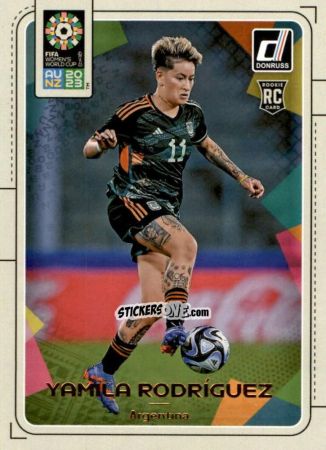 Sticker Yamila Rodriguez - Donruss Soccer FIFA Women's World Cup 2023
 n. 6 - Panini