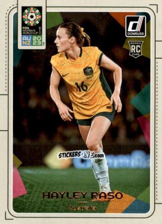 Sticker Hayley Raso - Donruss Soccer FIFA Women's World Cup 2023
 n. 7 - Panini
