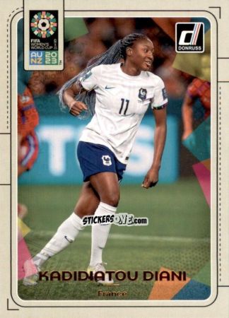 Figurina Kadidiatou Diani - Donruss Soccer FIFA Women's World Cup 2023
 n. 11 - Panini