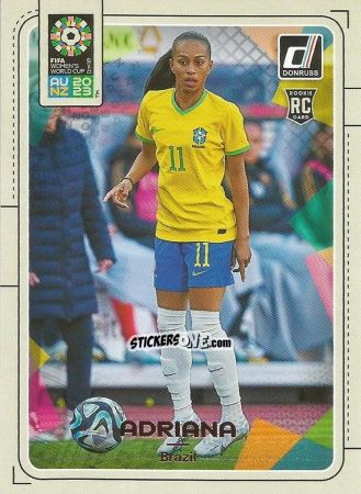 Sticker Adriana - Donruss Soccer FIFA Women's World Cup 2023
 n. 13 - Panini