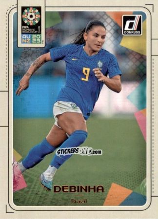 Sticker Debinha - Donruss Soccer FIFA Women's World Cup 2023
 n. 15 - Panini