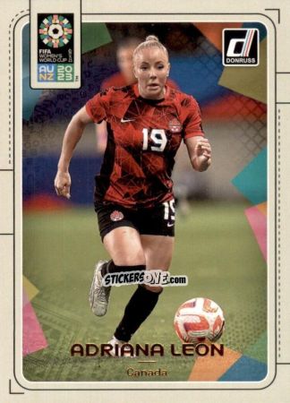 Sticker Adriana Leon - Donruss Soccer FIFA Women's World Cup 2023
 n. 19 - Panini