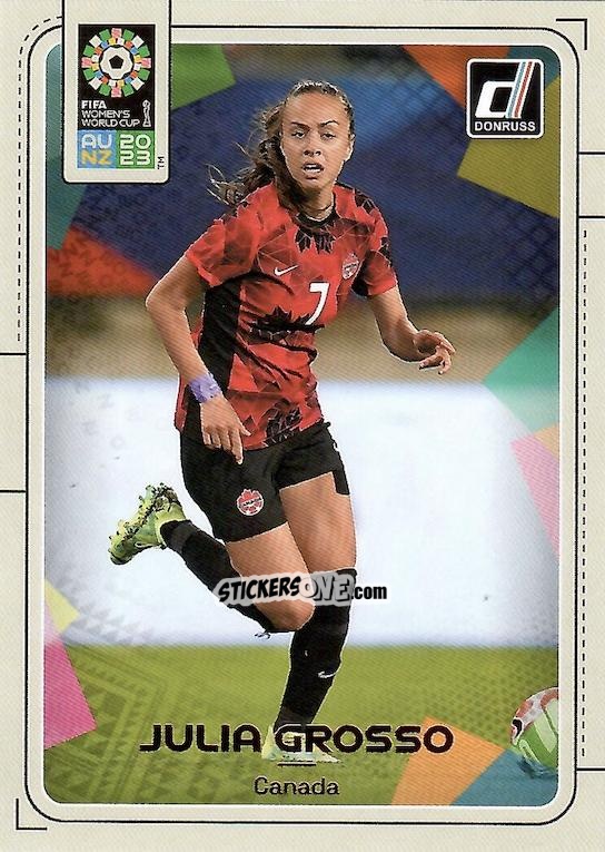 Sticker Julia Grosso - Donruss Soccer FIFA Women's World Cup 2023
 n. 22 - Panini