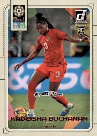 Sticker Kadeisha Buchanan - Donruss Soccer FIFA Women's World Cup 2023
 n. 23 - Panini