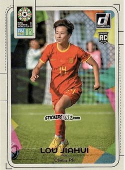 Sticker Lou Jiahui - Donruss Soccer FIFA Women's World Cup 2023
 n. 25 - Panini