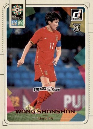 Sticker Wang Shanshan - Donruss Soccer FIFA Women's World Cup 2023
 n. 26 - Panini