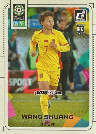 Sticker Wang Shuang - Donruss Soccer FIFA Women's World Cup 2023
 n. 27 - Panini