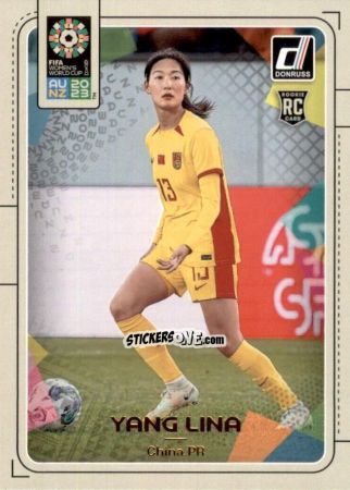 Sticker Yang Lina - Donruss Soccer FIFA Women's World Cup 2023
 n. 29 - Panini
