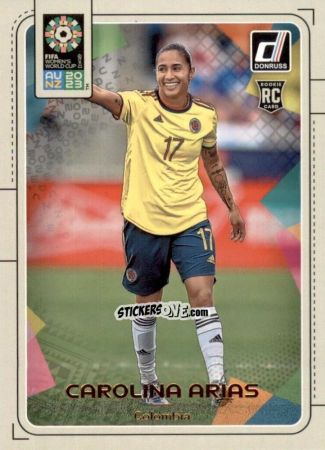 Cromo Carolina Arias - Donruss Soccer FIFA Women's World Cup 2023
 n. 31 - Panini