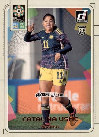 Sticker Catalina Usme - Donruss Soccer FIFA Women's World Cup 2023
 n. 32 - Panini