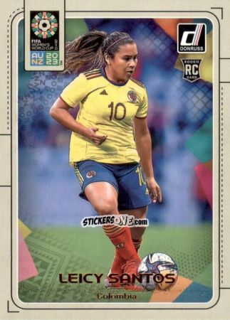 Sticker Leicy Santos - Donruss Soccer FIFA Women's World Cup 2023
 n. 34 - Panini