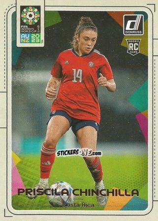 Cromo Priscila Chinchilla - Donruss Soccer FIFA Women's World Cup 2023
 n. 40 - Panini