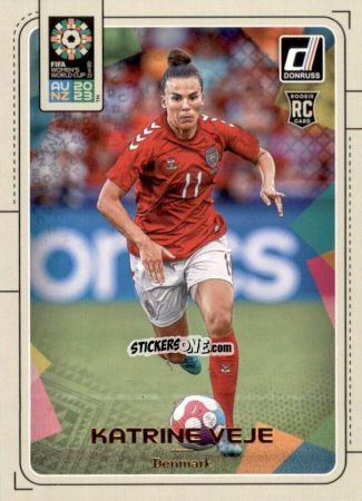 Sticker Katrine Veje - Donruss Soccer FIFA Women's World Cup 2023
 n. 44 - Panini