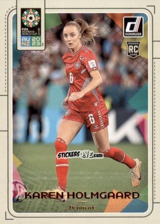 Sticker Karen Holmgaard - Donruss Soccer FIFA Women's World Cup 2023
 n. 47 - Panini