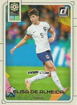 Cromo Elisa De Almeida - Donruss Soccer FIFA Women's World Cup 2023
 n. 61 - Panini