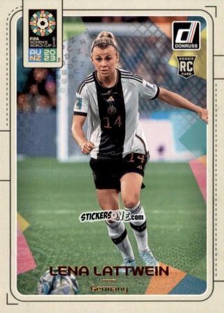Sticker Lena Lattwein - Donruss Soccer FIFA Women's World Cup 2023
 n. 66 - Panini