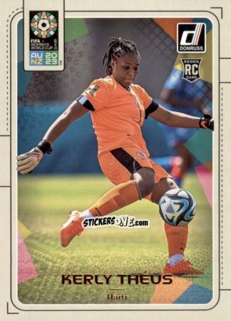 Sticker Kerly Theus - Donruss Soccer FIFA Women's World Cup 2023
 n. 75 - Panini